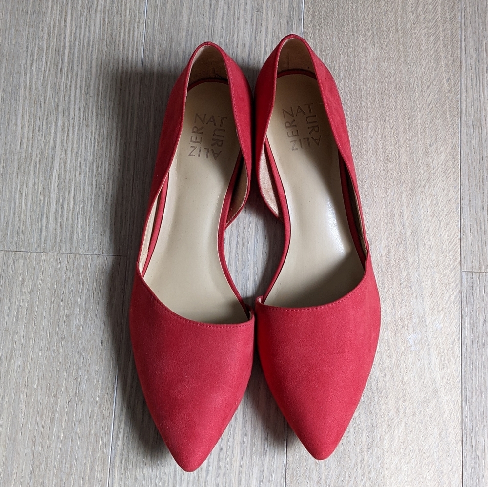Red Naturalizer Flats - Women's Shoe - 10M